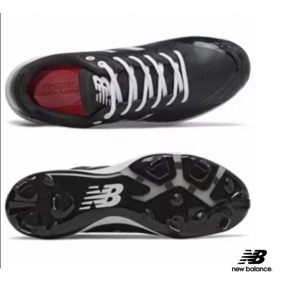 New Balance 4040v5 Metal Baseball Cleat 10.5 Black - Picture 7 of 7